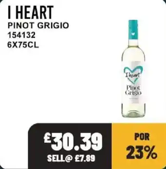 Bestway I Heart Pinot Grigio offer
