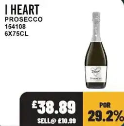 Bestway I Heart Prosecco offer