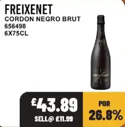 Bestway Freixenet cordon negro brut offer