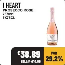Bestway I Heart Prosecco Rose offer