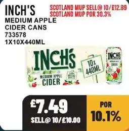Bestway Inch's medium apple cider offer