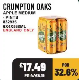 Bestway Crompton oaks apple medium offer