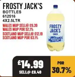 Bestway Frosty Jack's cider offer