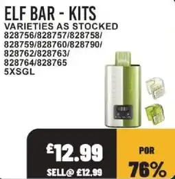Bestway Elf bar - kits offer