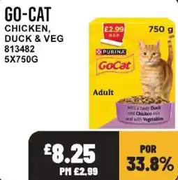Bestway Go-cat chicken duck & veg offer