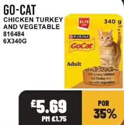Bestway Go-cat chicken turkey and vegetable offer