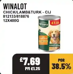 Bestway Winalot chick/lamb&turk offer