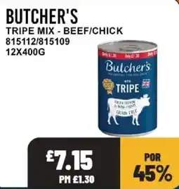 Bestway Butcher's tripe mix - beef/chick offer