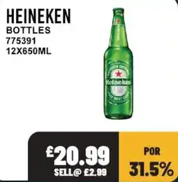 Bestway Heineken bottles offer