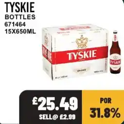 Bestway Tyskie bottles offer
