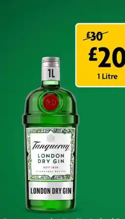 Morrisons Tanqueray london dry gin offer