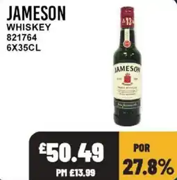 Bestway Jameson whiskey offer