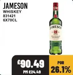 Bestway Jameson whiskey offer