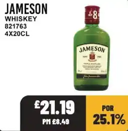Bestway Jameson whiskey offer