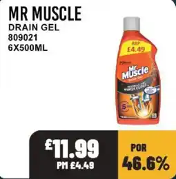 Bestway Mr Muscle drain gel offer