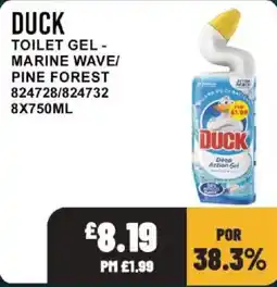 Bestway Duck toilet gel offer