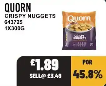 Quorn crispy nuggets