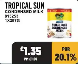 Bestway Tropical sun sweetened condensed milk offer