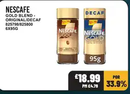 Bestway Nescafe gold blend offer