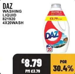 Bestway Daz washing liquid offer