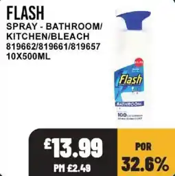 Bestway Flash spray bathroom/kitchen/bleach offer