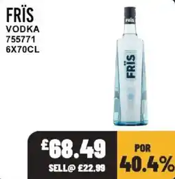 Bestway Fris vodka offer