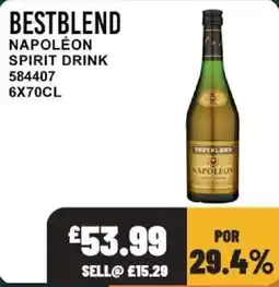 Bestway Bestblend napoléon spirit drink offer