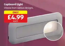 Aldi Cupboard Light offer