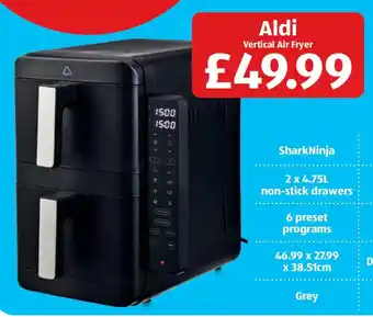 Aldi vertical air fryer