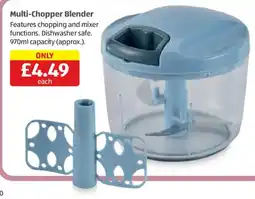 Aldi Multi-Chopper Blender offer