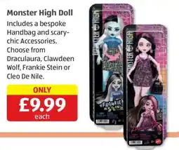 Aldi Monster High Doll offer