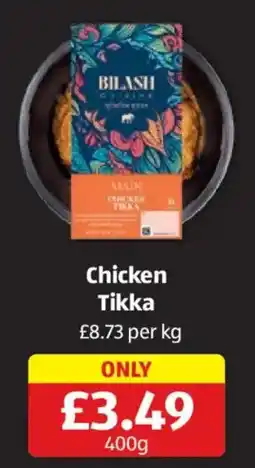 Aldi Bilash chicken tikka offer