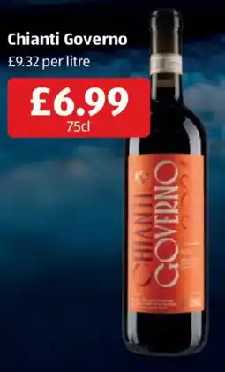 Aldi Chianti Governo offer