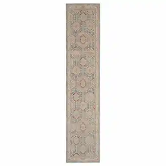 Costco Homestead Blue Bordered Runner Rug, 79 x 305 cm offer