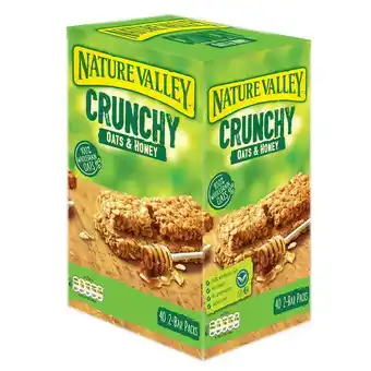 Costco Nature Valley Crunchy Oats & Honey Bars, 40 x 42g offer