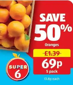 Aldi Oranges offer
