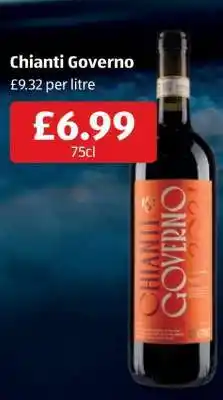 Aldi Chianti Governo offer