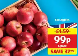 Aldi Cox Apples offer