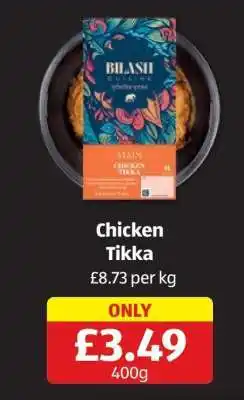 Aldi Chicken Tikka offer