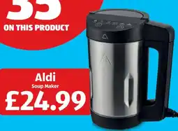 Aldi Aldi soup maker offer