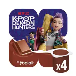 Iceland K-pop Demon Hunters Chocolate Dessert Pots 4x100g offer