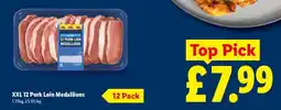 Lidl XXL 12 Pork Loin Medallions offer