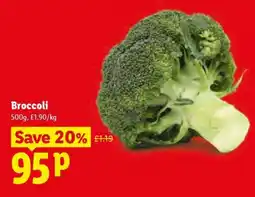 Lidl Broccoli offer
