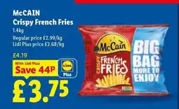 Lidl McCain Crispy French Fries offer