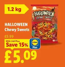 Lidl Halloween Chewy Sweets offer
