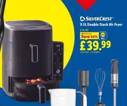 Lidl SILVERCREST 9.5L Double Stack Air Fryer offer