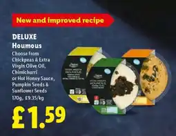Lidl DELUXE Houmous offer