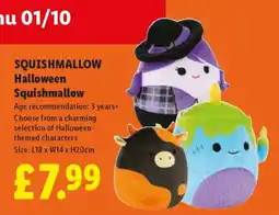 Lidl SQUISHMALLOW Halloween Squishmallow offer