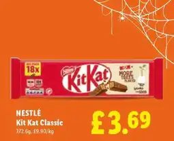 Lidl NESTLÉ Kit Kat Classic offer