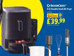 Lidl SILVERCREST 9.5L Double Stack Air Fryer offer